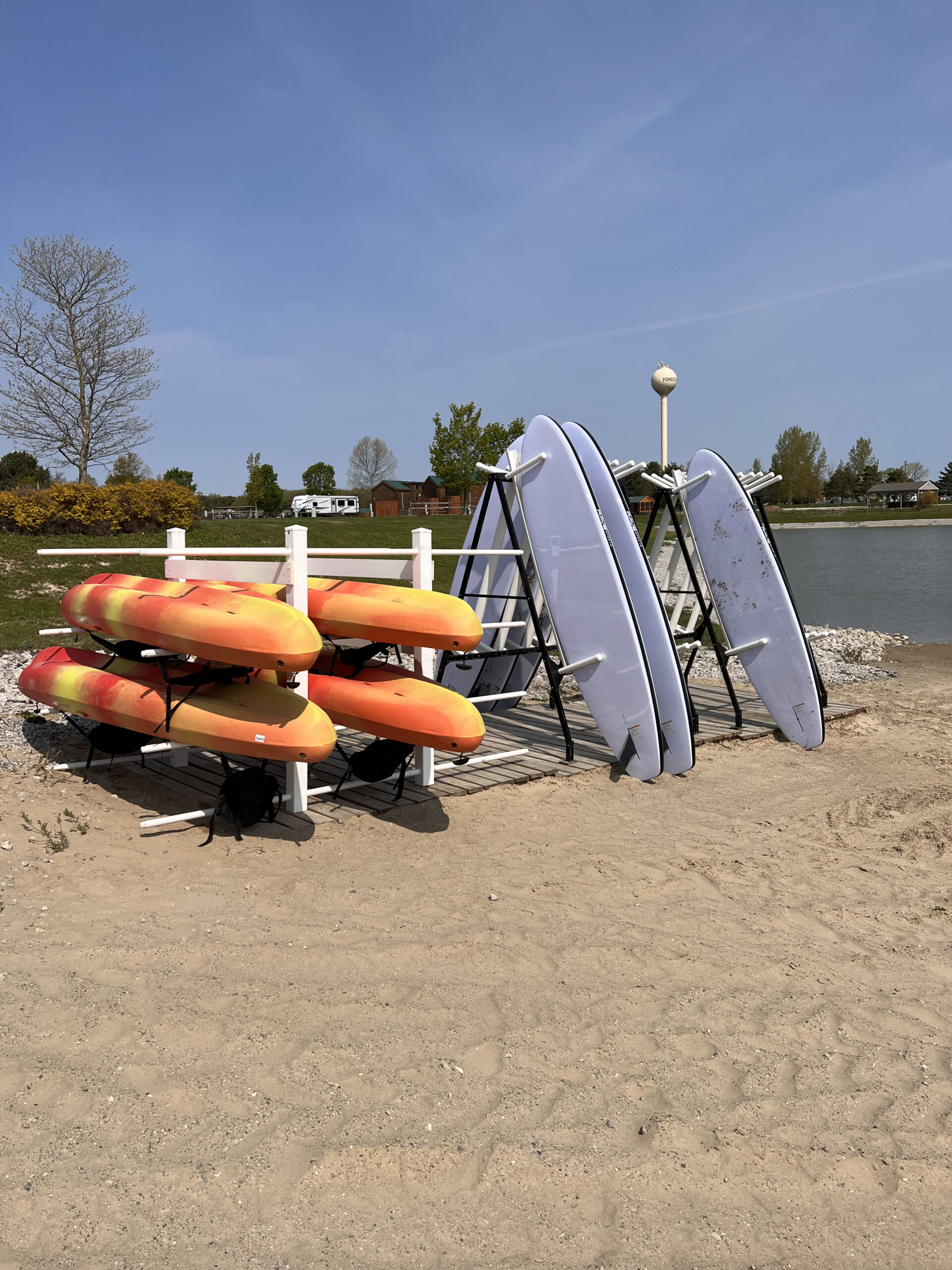 Kayak Storage Rack, Commercial, HOA, Municipal, Parks
